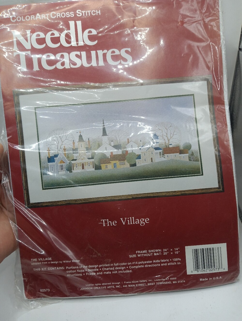 Vintage Color Art Cross Stitch Kit Needle Treasure The Village